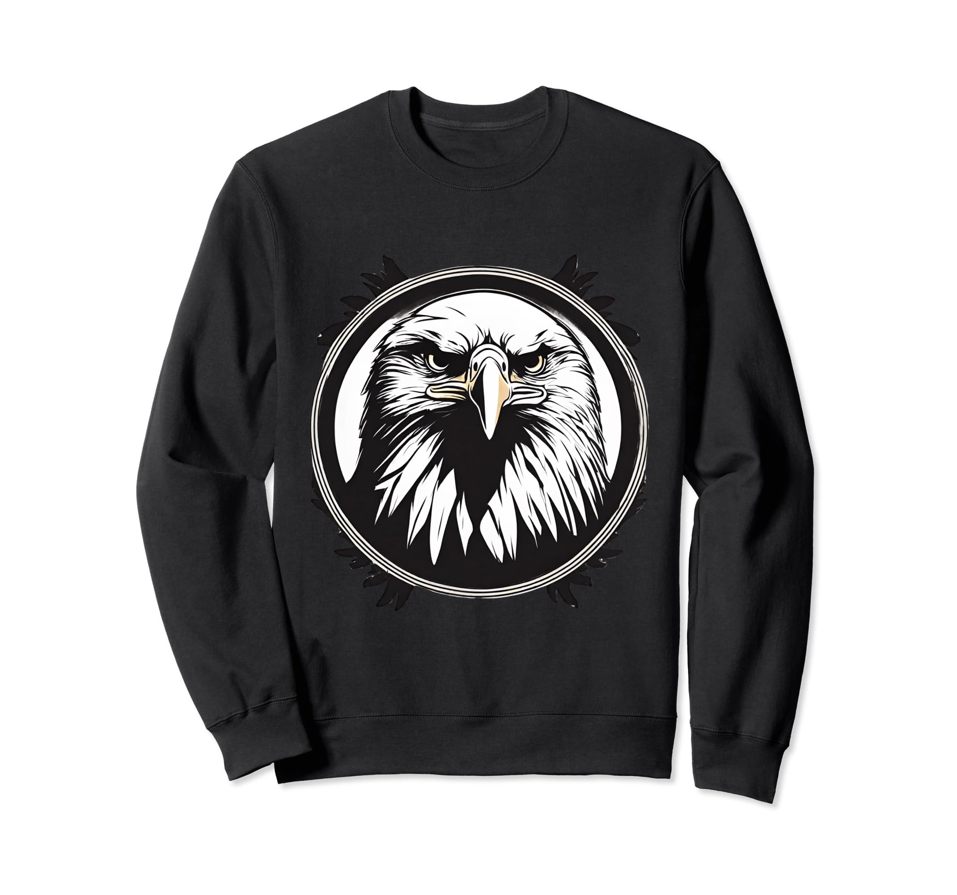 American Bald Eagle Freedom Peace Sweatshirt - Novelty Apparel for Adults - T-Shirt, Sweatshirt, Hoodie