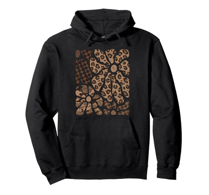Floral Boho Wildflowers Western Camo Hoodie - Aesthetic Graphic Unisex - T-Shirt, Sweatshirt, Hoodie