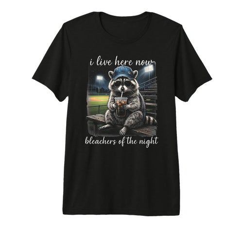 Bleachers Night Fun Baseball Mama T-Shirt - Custom Art Print for Adults - T-Shirt, Sweatshirt, Hoodie