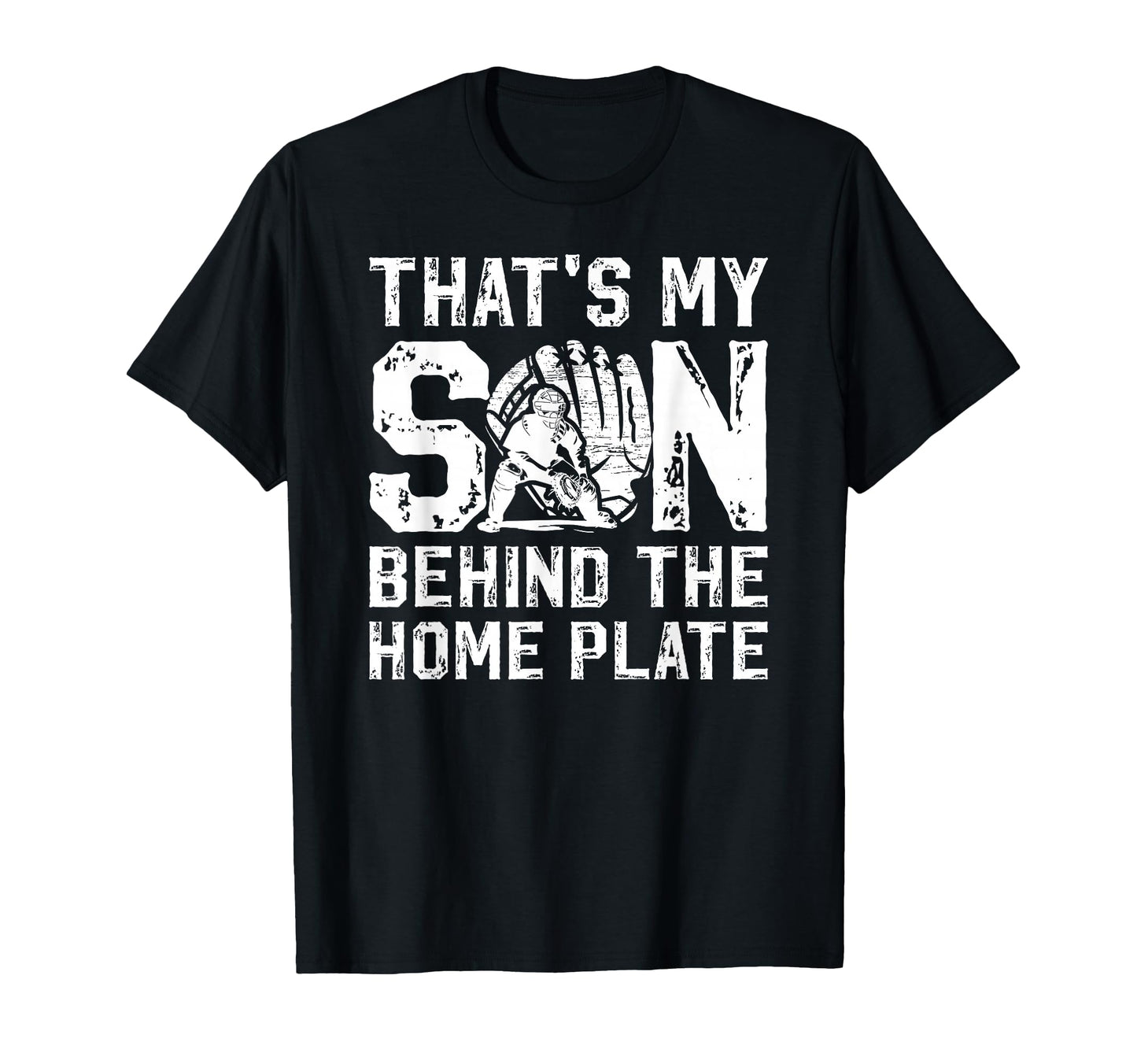 Thats My Son Baseball Catcher Dad T-Shirt - Aesthetic Graphic Men Women - T-Shirt, Sweatshirt, Hoodie