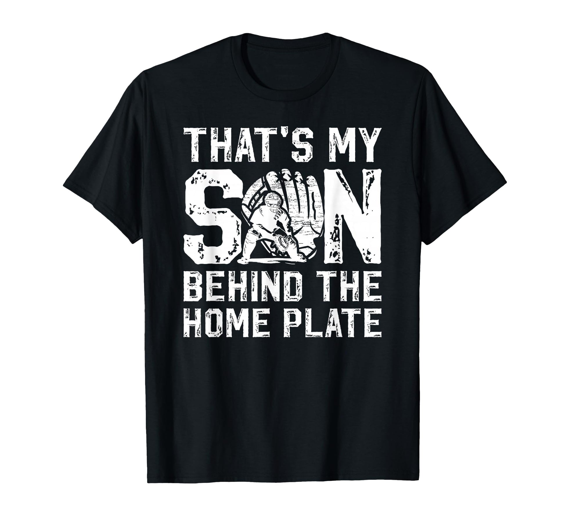 Thats My Son Baseball Catcher Dad T-Shirt - Aesthetic Graphic Men Women - T-Shirt, Sweatshirt, Hoodie