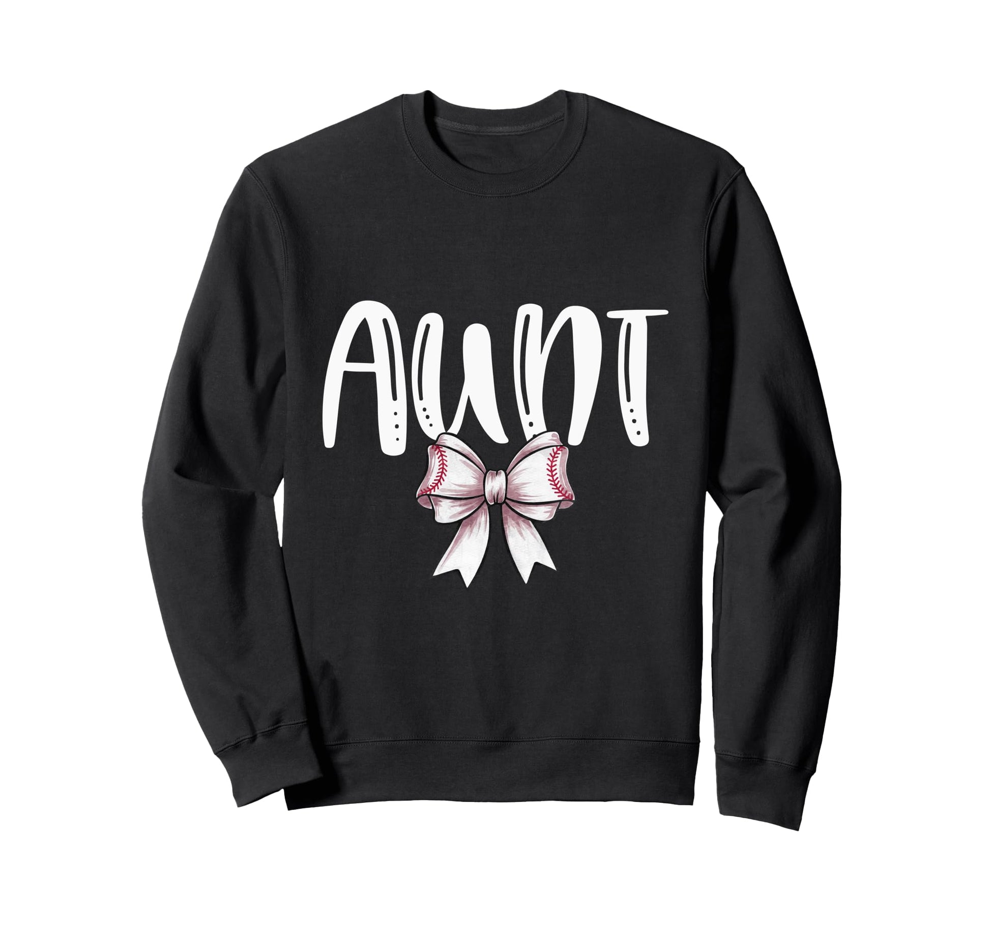 Coquette Baseball Aunt Spirit Sweatshirt - Fun Novelty Design for Adults - T-Shirt, Sweatshirt, Hoodie