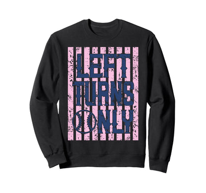 Play Ball Baseball Mom Left Turn Sweatshirt - Custom Art Print for Adults - T-Shirt, Sweatshirt, Hoodie