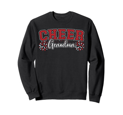 Cheer Grandma My Favorite Sweatshirt - Casual Everyday Wear for Adults - T-Shirt, Sweatshirt, Hoodie