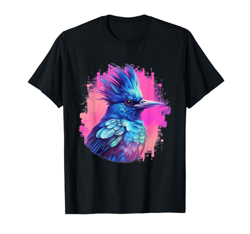Vaporwave Aesthetic Stellers Jay T-Shirt - Minimalist Print for Adults - T-Shirt, Sweatshirt, Hoodie