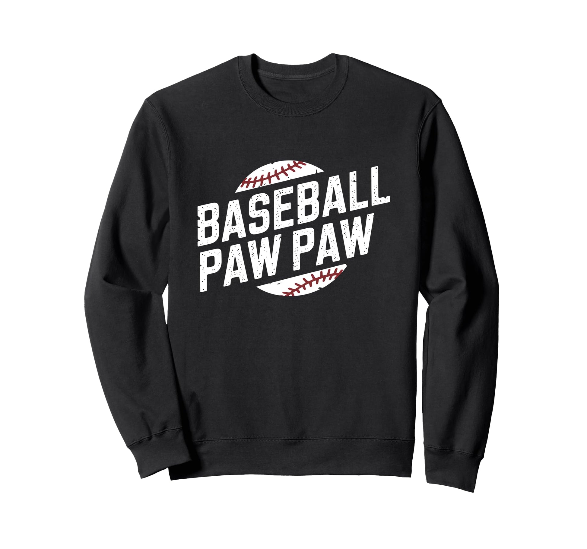Baseball Paw Grandpa Player Coach Sweatshirt - Custom Art Print Unisex - T-Shirt, Sweatshirt, Hoodie