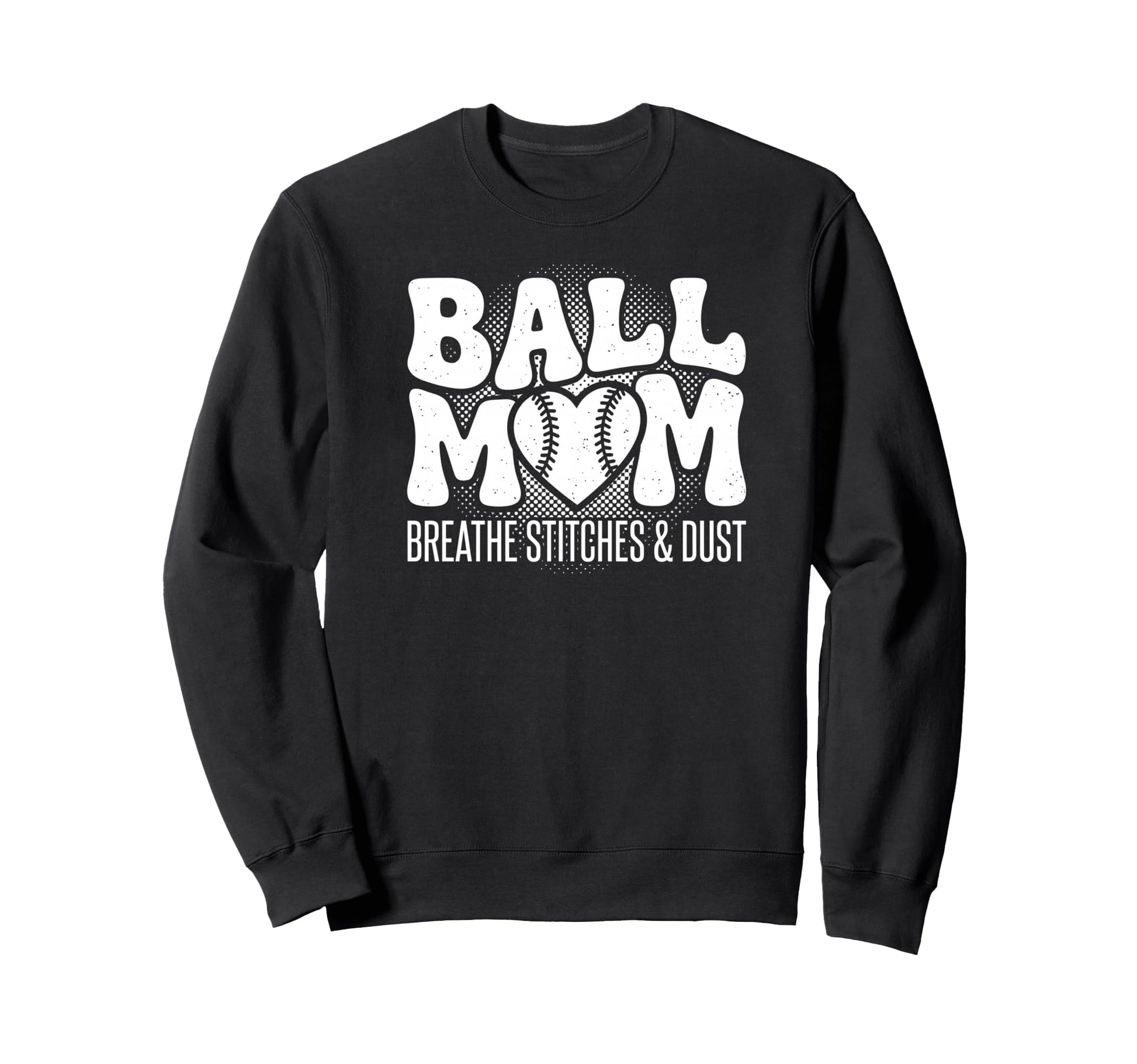 Baseball Mom Gameday Travel Sweatshirt - Fun Novelty Design for Adults - T-Shirt, Sweatshirt, Hoodie