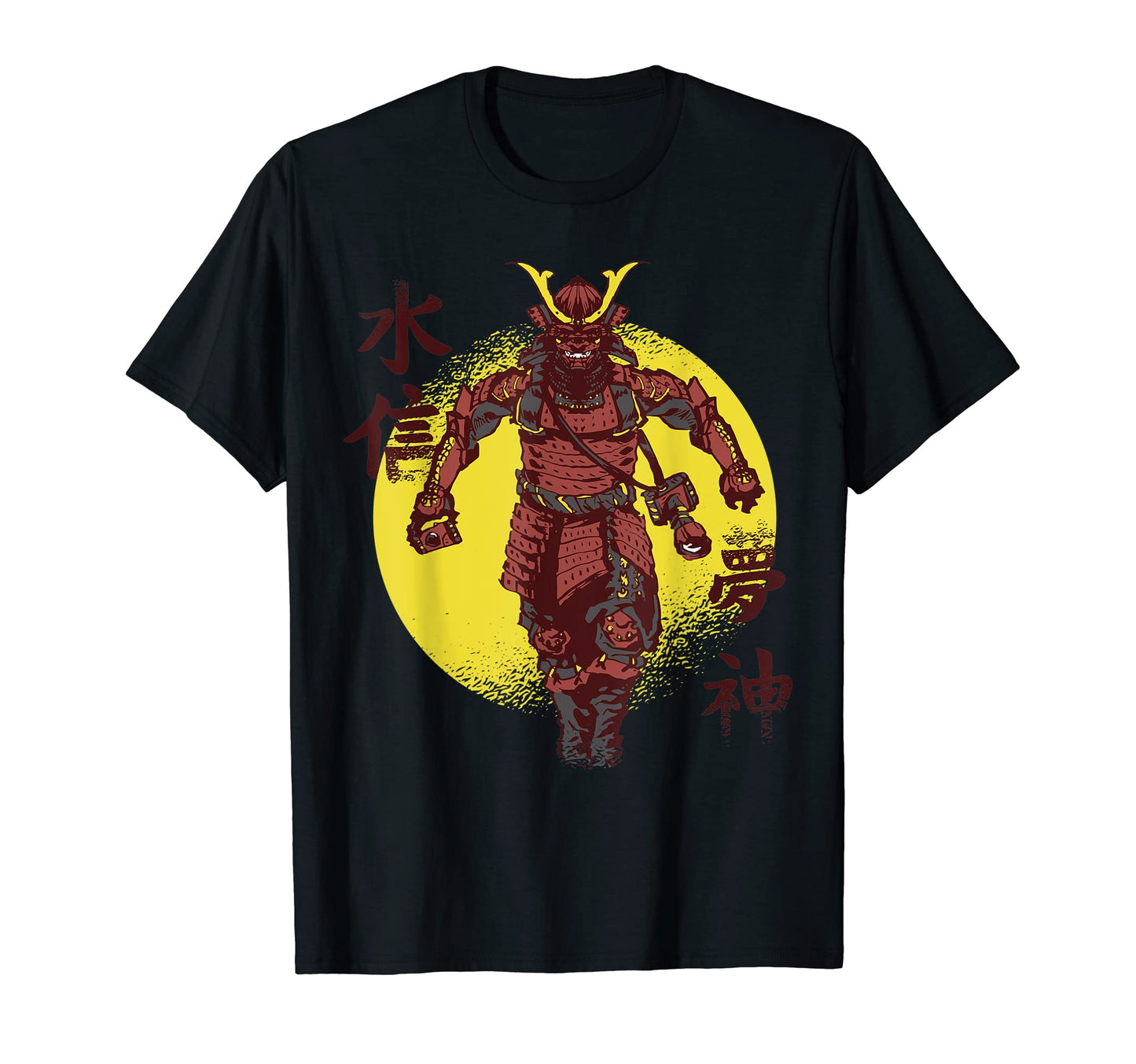 Japanese Camera Warrior Samurai T-Shirt - Novelty Apparel Men Women - T-Shirt, Sweatshirt, Hoodie