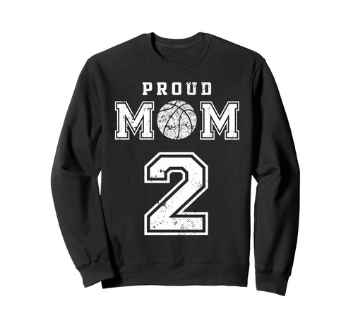 Custom Proud Basketball Mom Number Sweatshirt - Fun Novelty Design Unisex - T-Shirt, Sweatshirt, Hoodie