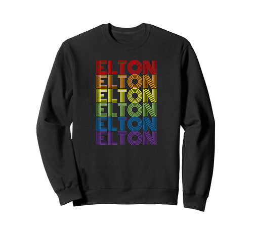Elton Rainbow Sweatshirt - Casual Everyday Wear Unisex - T-Shirt, Sweatshirt, Hoodie