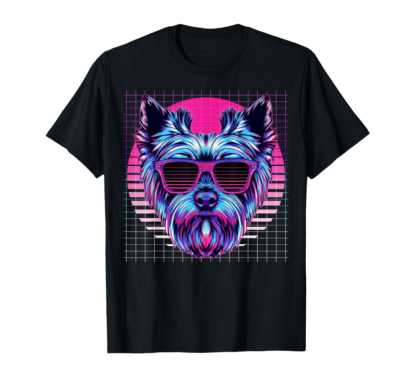 Yorkshire Terrier Sunglasses Dog T-Shirt - Unique Graphic for Adults - T-Shirt, Sweatshirt, Hoodie