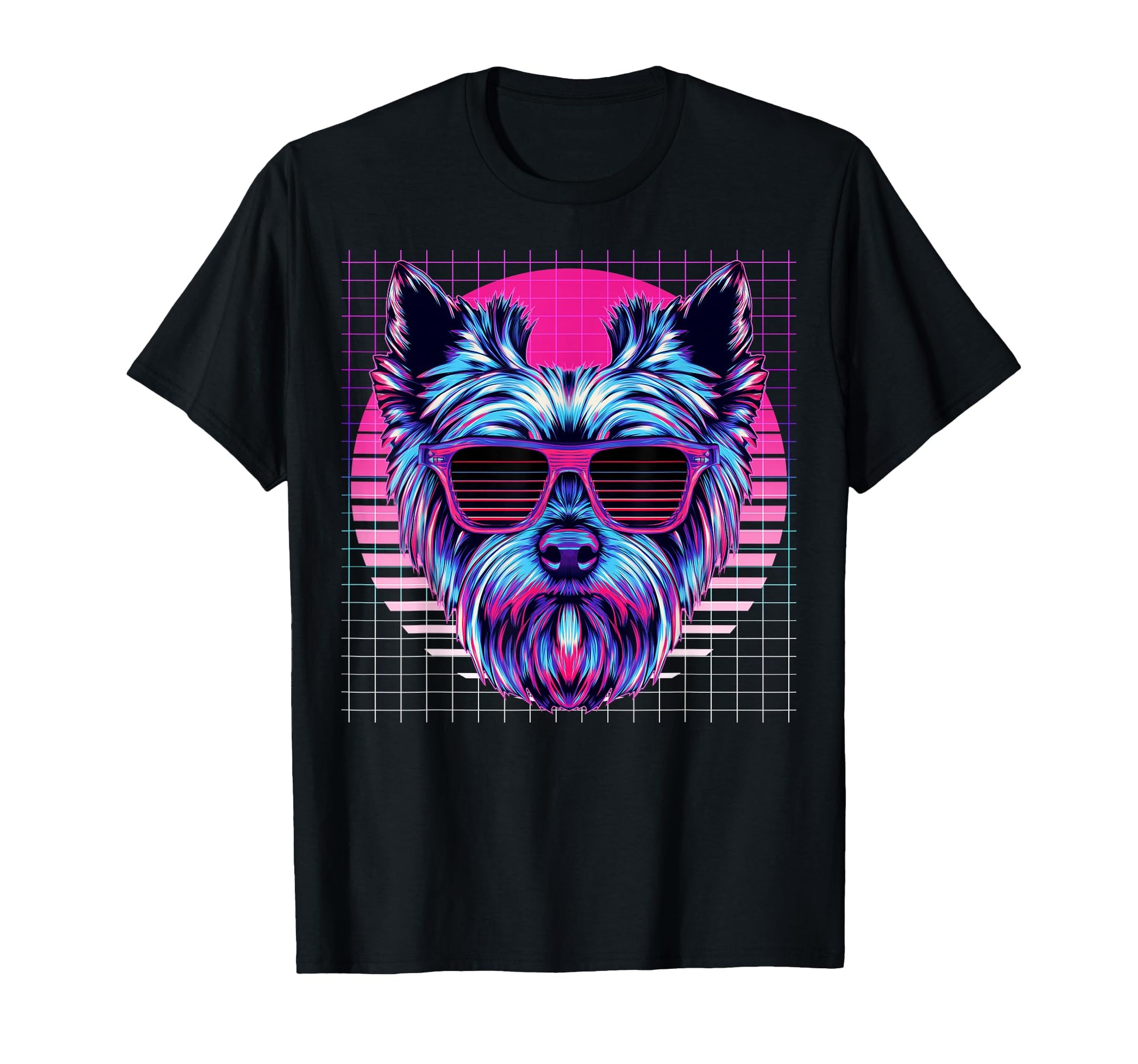 Yorkshire Terrier Sunglasses Dog T-Shirt - Unique Graphic for Adults - T-Shirt, Sweatshirt, Hoodie
