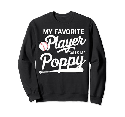 Baseball Grandpa Grandfather Gramps Sweatshirt - Graphic Print Men Women - T-Shirt, Sweatshirt, Hoodie