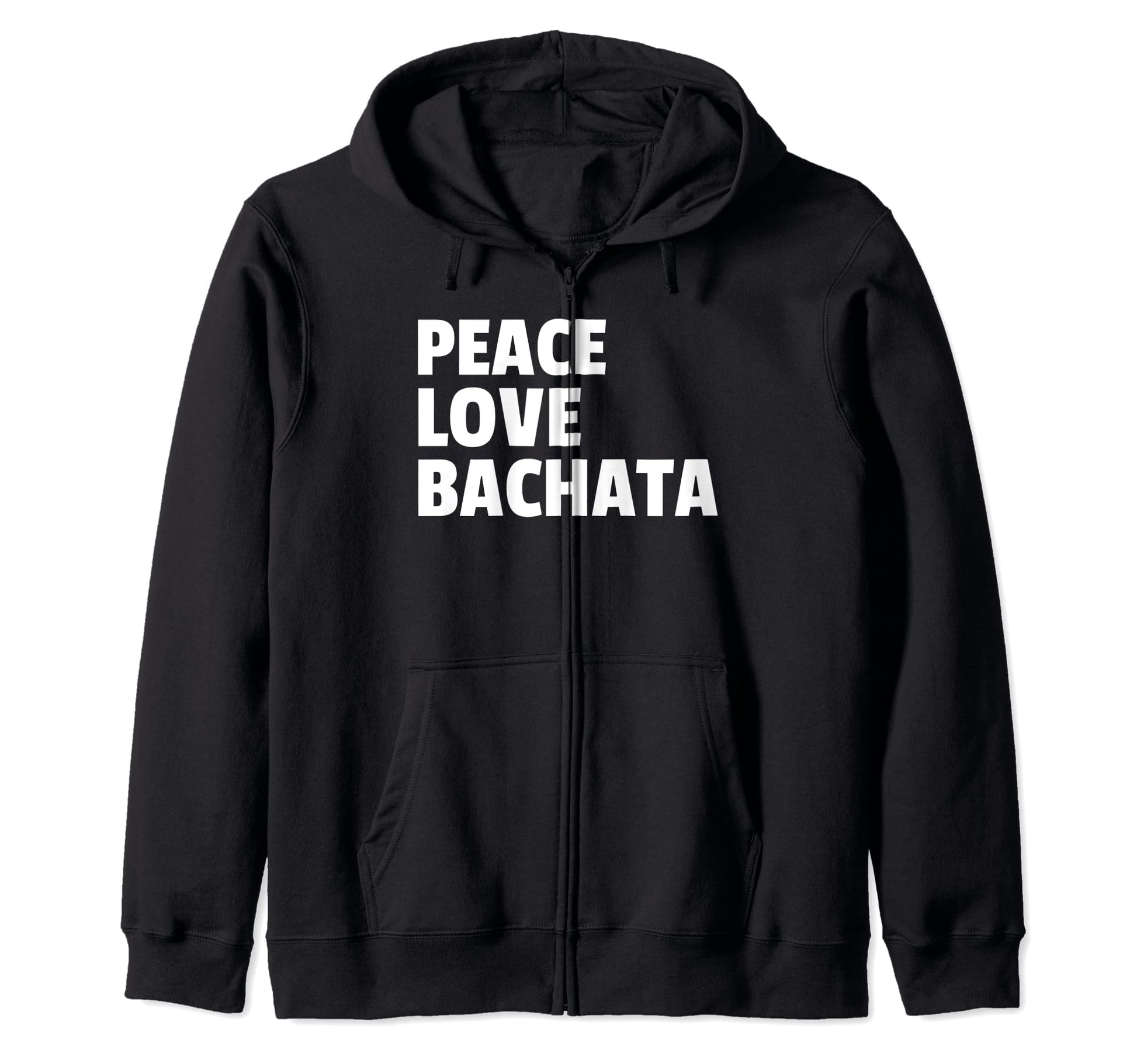 Peace Love Bachata Auf Danceshirts T-Shirt - Minimalist Print Men Women - T-Shirt, Sweatshirt, Hoodie