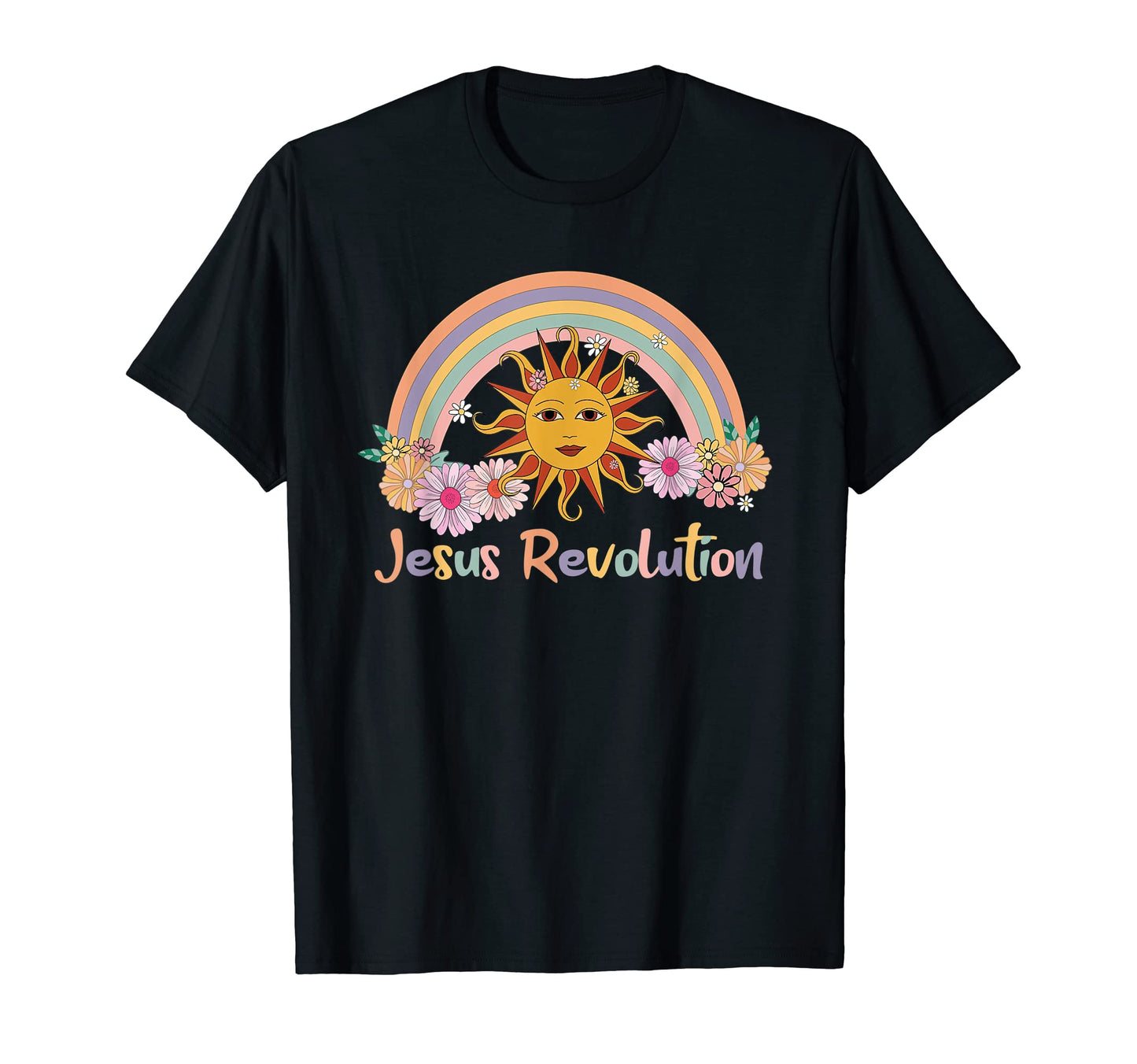 Jesus Revolution Funny Christian T-Shirt - Aesthetic Graphic for Adults - T-Shirt, Sweatshirt, Hoodie