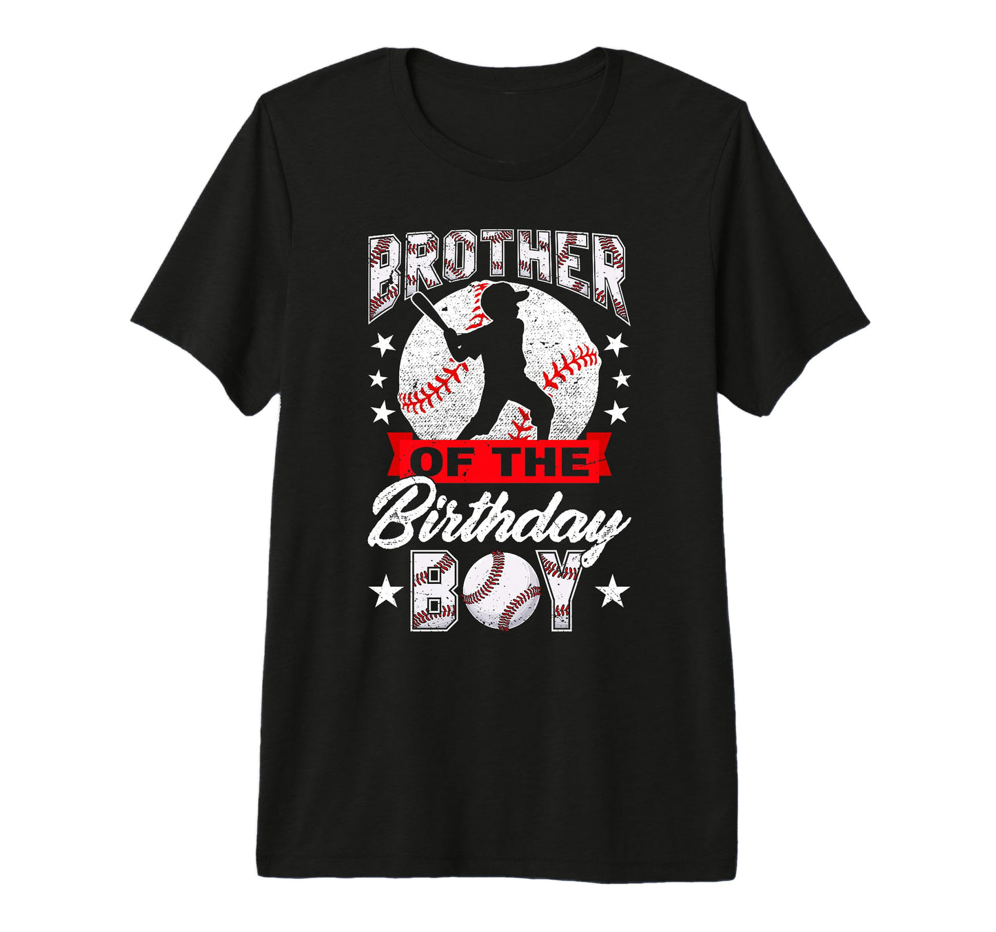 Funny Brother Birthday Day Baseball T-Shirt - Aesthetic Graphic Men Women - T-Shirt, Sweatshirt, Hoodie