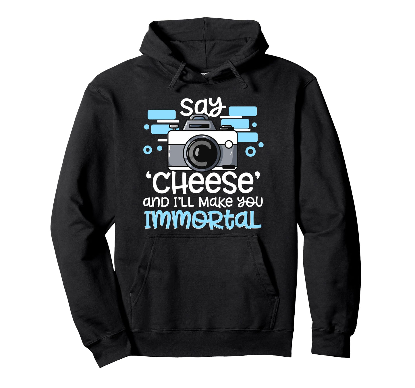 Photo Camera Photographer Flash People Hoodie - Novelty Apparel for Adults - T-Shirt, Sweatshirt, Hoodie