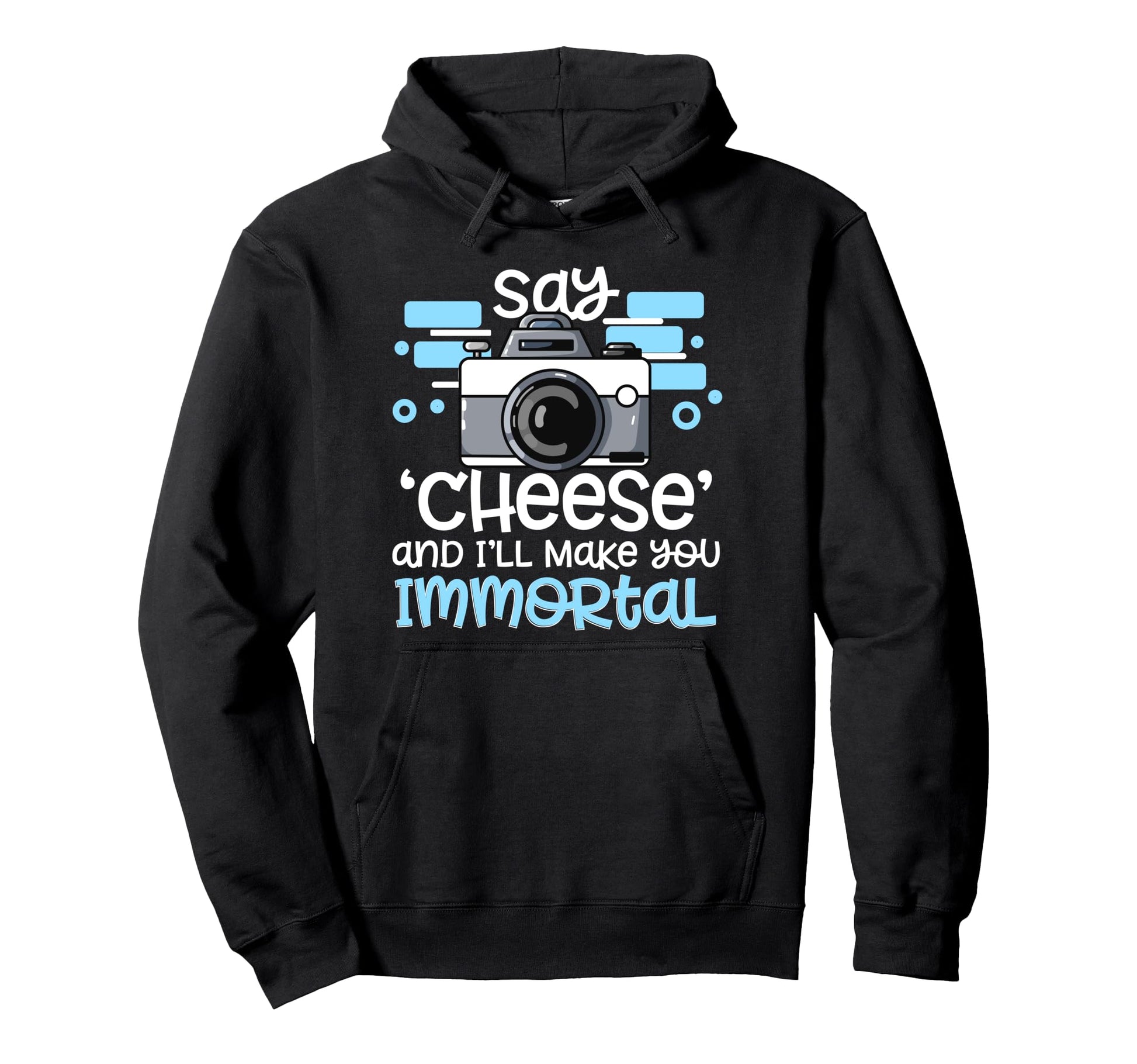 Photo Camera Photographer Flash People Hoodie - Novelty Apparel for Adults - T-Shirt, Sweatshirt, Hoodie