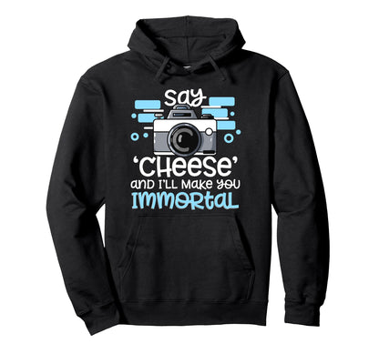 Photo Camera Photographer Flash People Hoodie - Novelty Apparel for Adults - T-Shirt, Sweatshirt, Hoodie