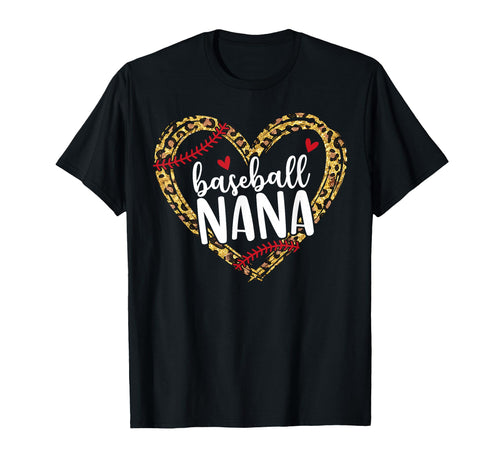 Baseball Nana Baseball Player Grandma T-Shirt - Trendy Graphic Unisex - T-Shirt, Sweatshirt, Hoodie