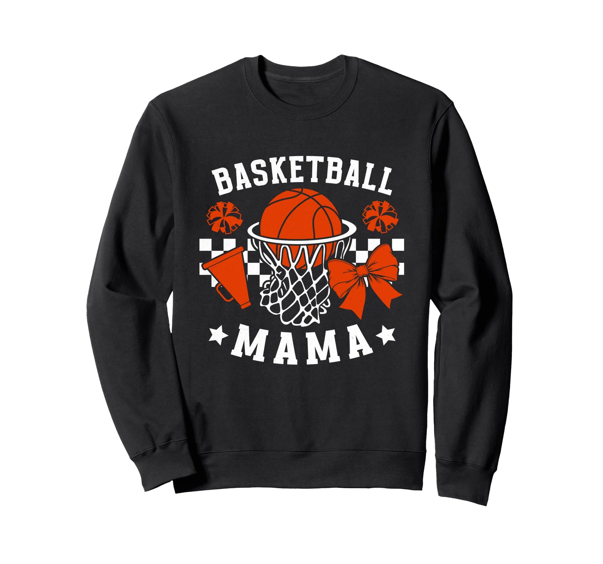 Basketball Mom Art Mothers Day Sweatshirt - Streetwear Style Unisex - T-Shirt, Sweatshirt, Hoodie