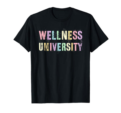Rockstar Wellness University T-Shirt - Minimalist Print for Adults - T-Shirt, Sweatshirt, Hoodie