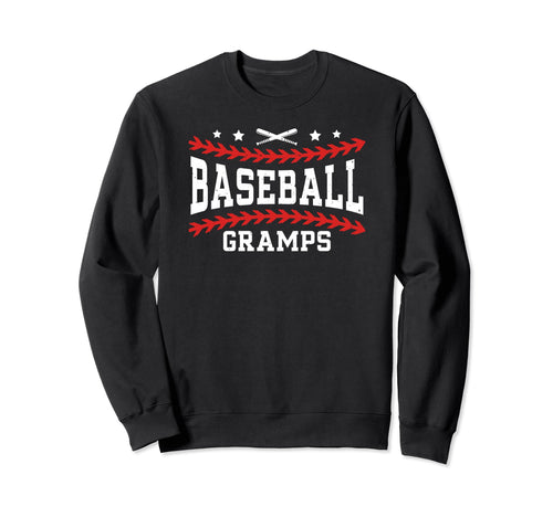 Baseball Gramps Best Grandpa Sweatshirt - Minimalist Print for Adults - T-Shirt, Sweatshirt, Hoodie