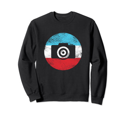 Camera Lens Camera Photographer Sweatshirt - Novelty Apparel Men Women - T-Shirt, Sweatshirt, Hoodie