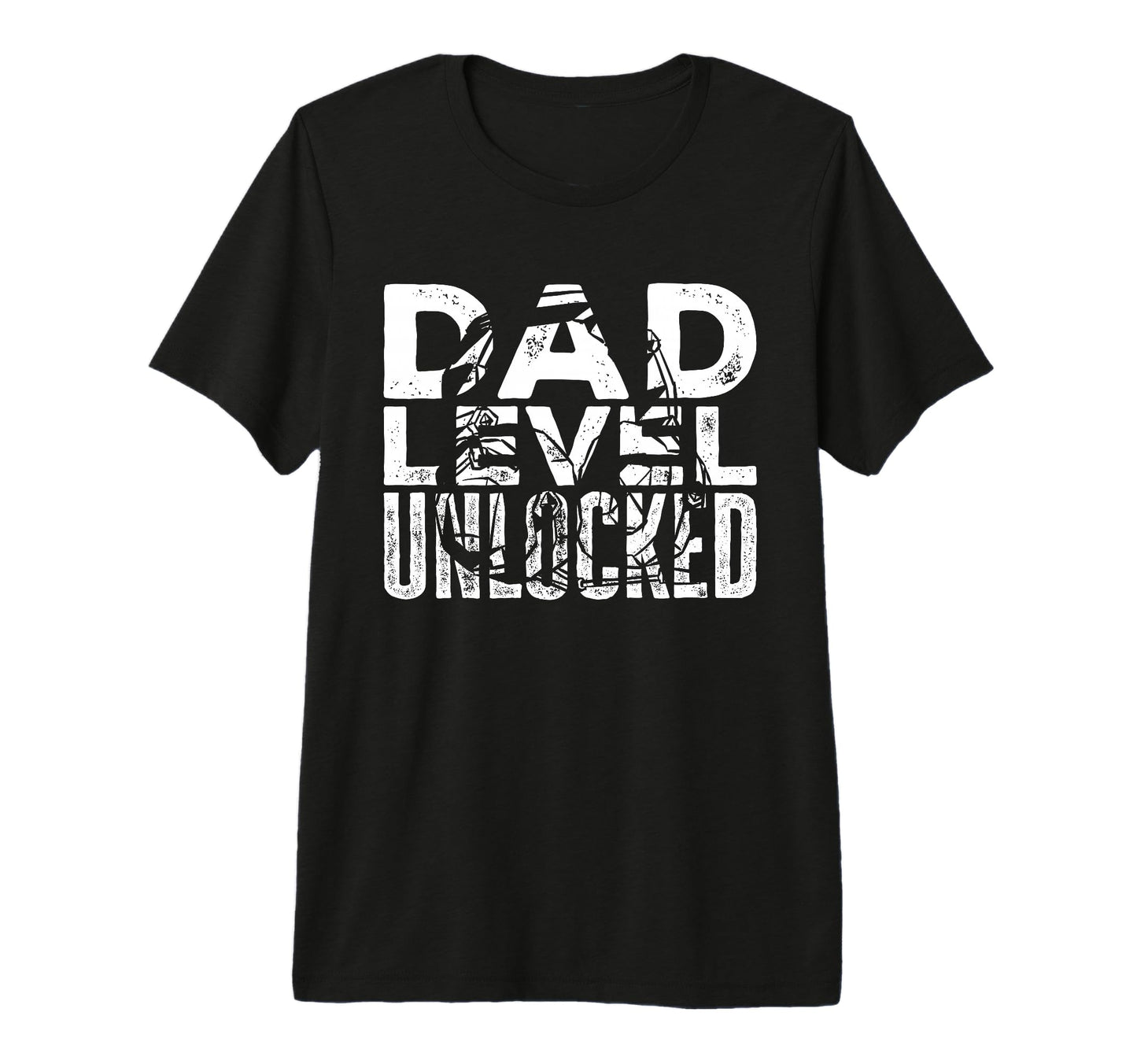 Mens Gamer Dad Funny Dad Level T-Shirt - Casual Everyday Wear Unisex - T-Shirt, Sweatshirt, Hoodie