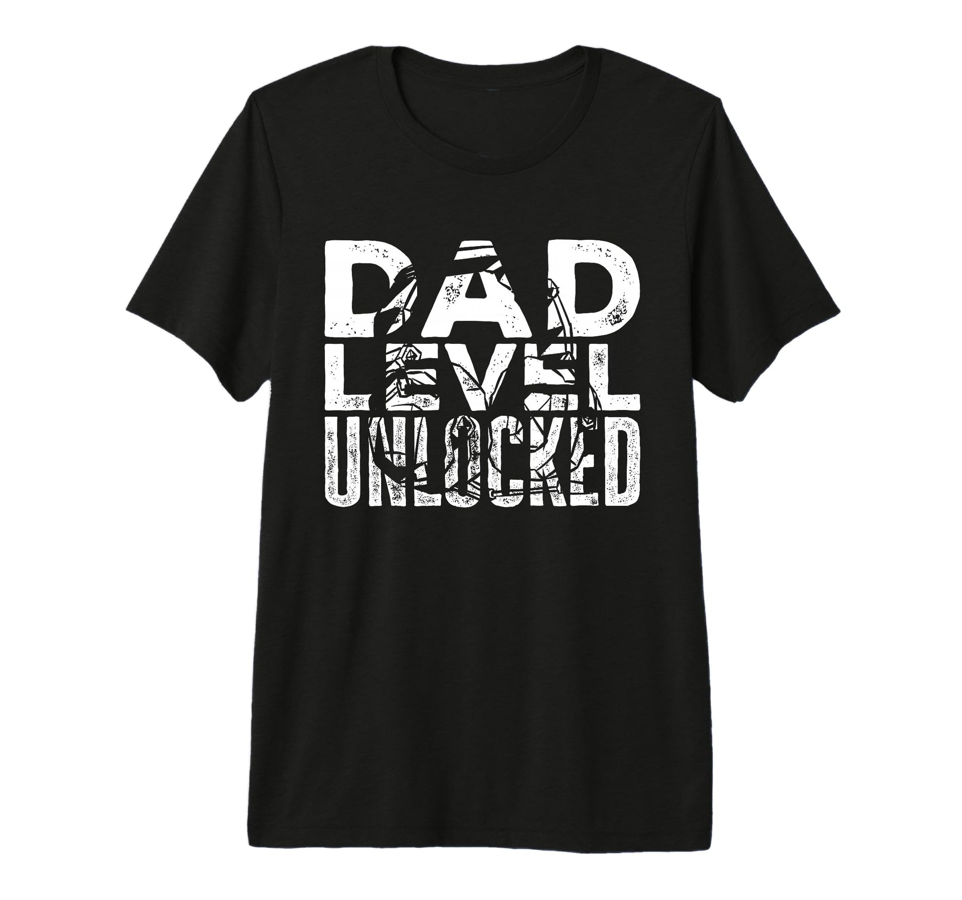 Mens Gamer Dad Funny Dad Level T-Shirt - Casual Everyday Wear Unisex - T-Shirt, Sweatshirt, Hoodie