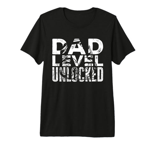 Mens Gamer Dad Funny Dad Level T-Shirt - Casual Everyday Wear Unisex - T-Shirt, Sweatshirt, Hoodie