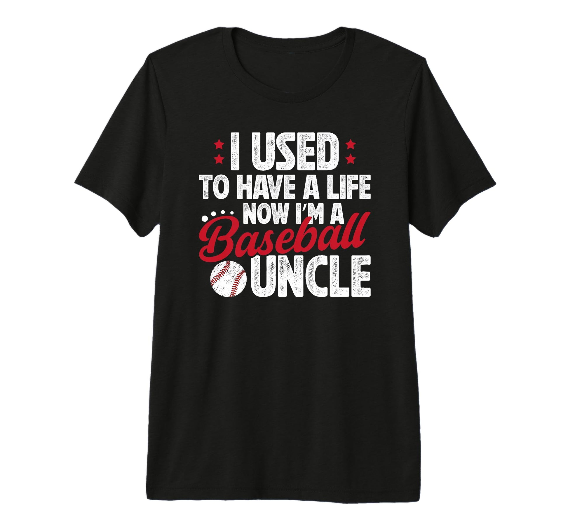 Mens Im Baseball Uncle Baseball Player T-Shirt - Unique Graphic Unisex - T-Shirt, Sweatshirt, Hoodie