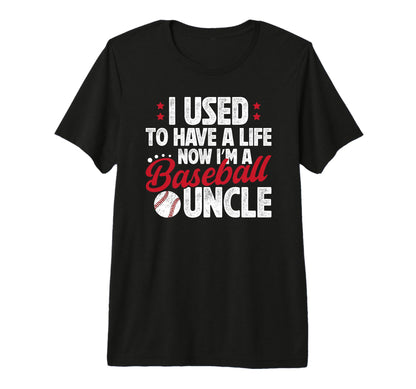 Mens Im Baseball Uncle Baseball Player T-Shirt - Unique Graphic Unisex - T-Shirt, Sweatshirt, Hoodie