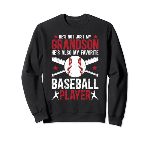 My Favorite Baseball Player Sweatshirt - Novelty Apparel for Adults - T-Shirt, Sweatshirt, Hoodie