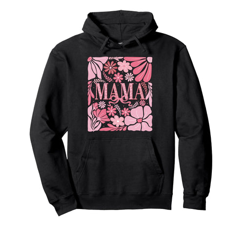 Floral Mama Coquette Boho Mama Mothers Hoodie - Novelty Apparel Men Women - T-Shirt, Sweatshirt, Hoodie