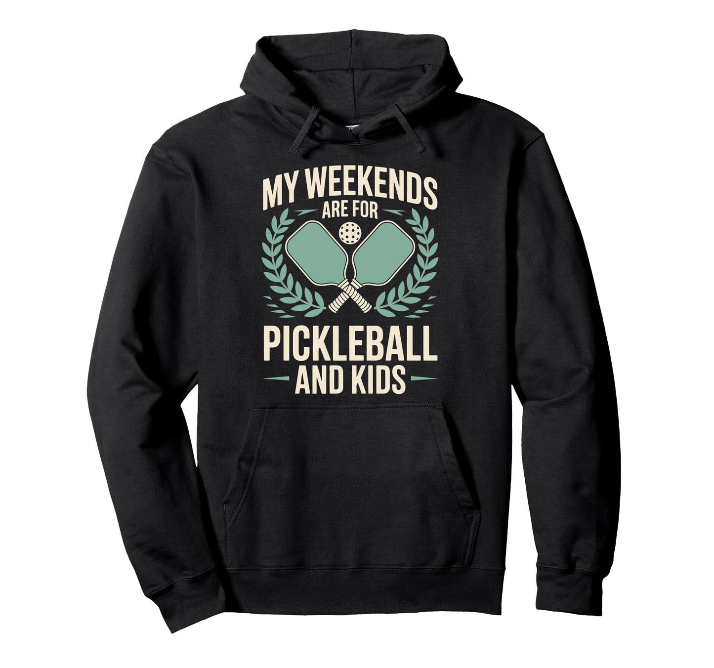 Pickleball Dad Papa Paddle Sport Coach Hoodie - Unique Graphic Unisex - T-Shirt, Sweatshirt, Hoodie