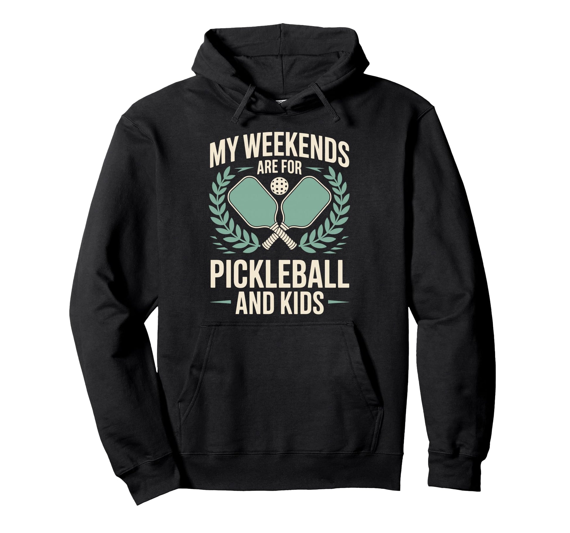 Pickleball Dad Papa Paddle Sport Coach Hoodie - Unique Graphic Unisex - T-Shirt, Sweatshirt, Hoodie
