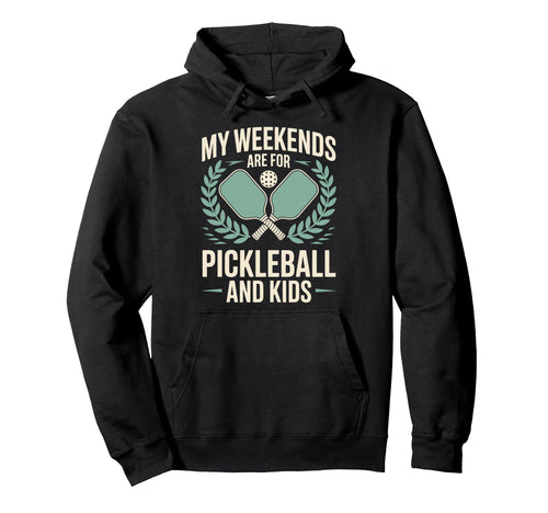Pickleball Dad Papa Paddle Sport Coach Hoodie - Unique Graphic Unisex - T-Shirt, Sweatshirt, Hoodie