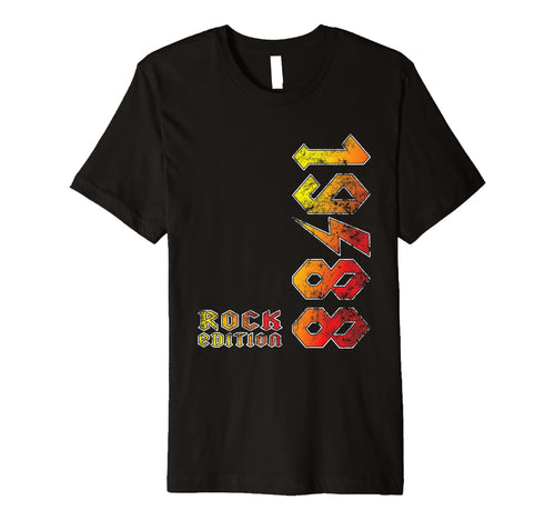 1988 Rock Music Lovers Gift T-Shirt - Streetwear Style Men Women - T-Shirt, Sweatshirt, Hoodie