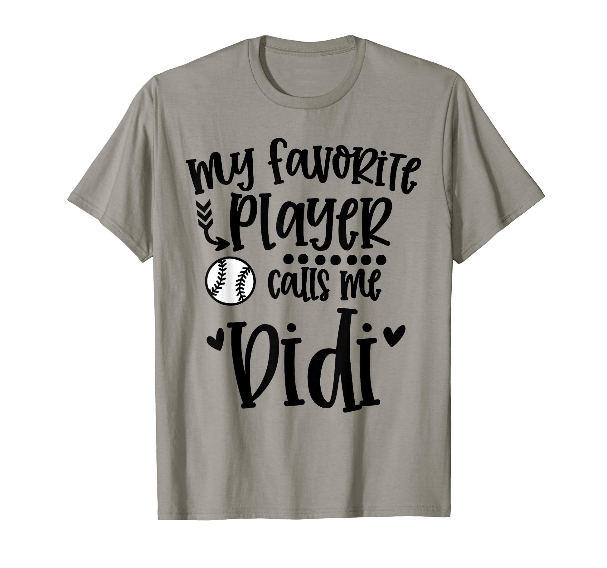 My Favorite Baseball Player Calls Me T-Shirt - Graphic Print Men Women - T-Shirt, Sweatshirt, Hoodie