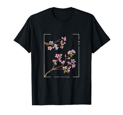 Japanese Aesthetic Vaporwave Cherry T-Shirt - Graphic Print Men Women - T-Shirt, Sweatshirt, Hoodie
