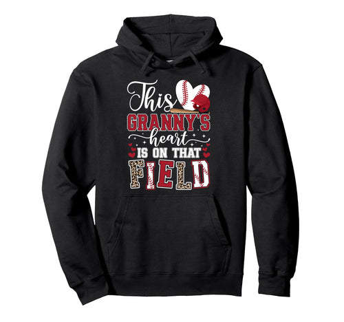 That Field Baseball Granny Baseball Hoodie - Graphic Print for Adults - T-Shirt, Sweatshirt, Hoodie