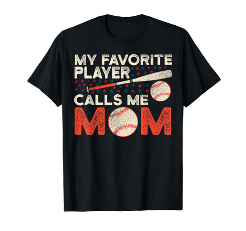 My Favorite Baseball Player Calls Me T-Shirt - Aesthetic Graphic Unisex - T-Shirt, Sweatshirt, Hoodie