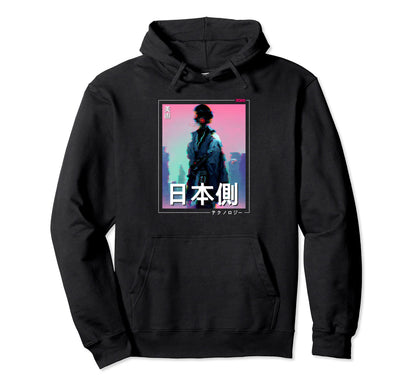 Cyberpunks Tokyo Indie Lofi Japan Hoodie - Casual Everyday Wear Unisex - T-Shirt, Sweatshirt, Hoodie