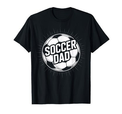 Soccer Dad Dedicated Player Support T-Shirt - Custom Art Print Unisex - T-Shirt, Sweatshirt, Hoodie