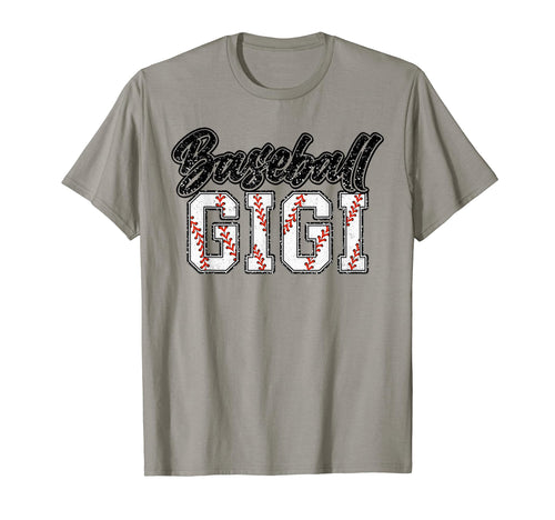 Baseball Gigi Groovy Loud Proud Sport T-Shirt - Custom Art Print Unisex - T-Shirt, Sweatshirt, Hoodie