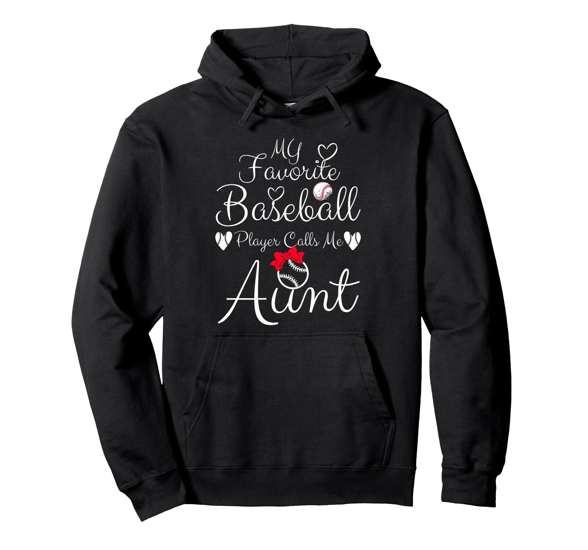 My Favorite Baseball Player Calls Me Hoodie - Aesthetic Graphic for Adults - T-Shirt, Sweatshirt, Hoodie