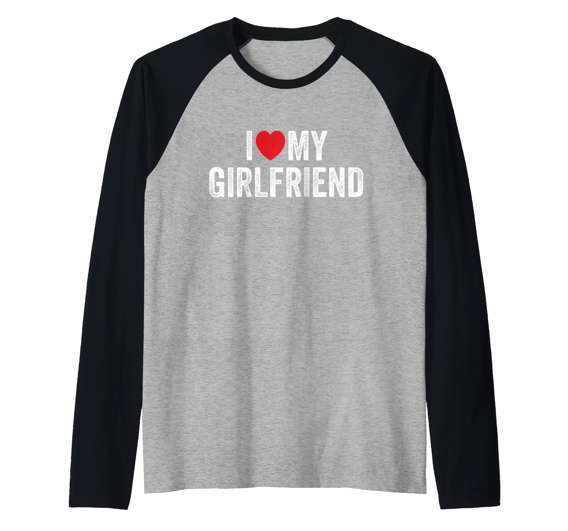 I Love My Girlfriend I Love My T-Shirt - Minimalist Print Men Women - T-Shirt, Sweatshirt, Hoodie