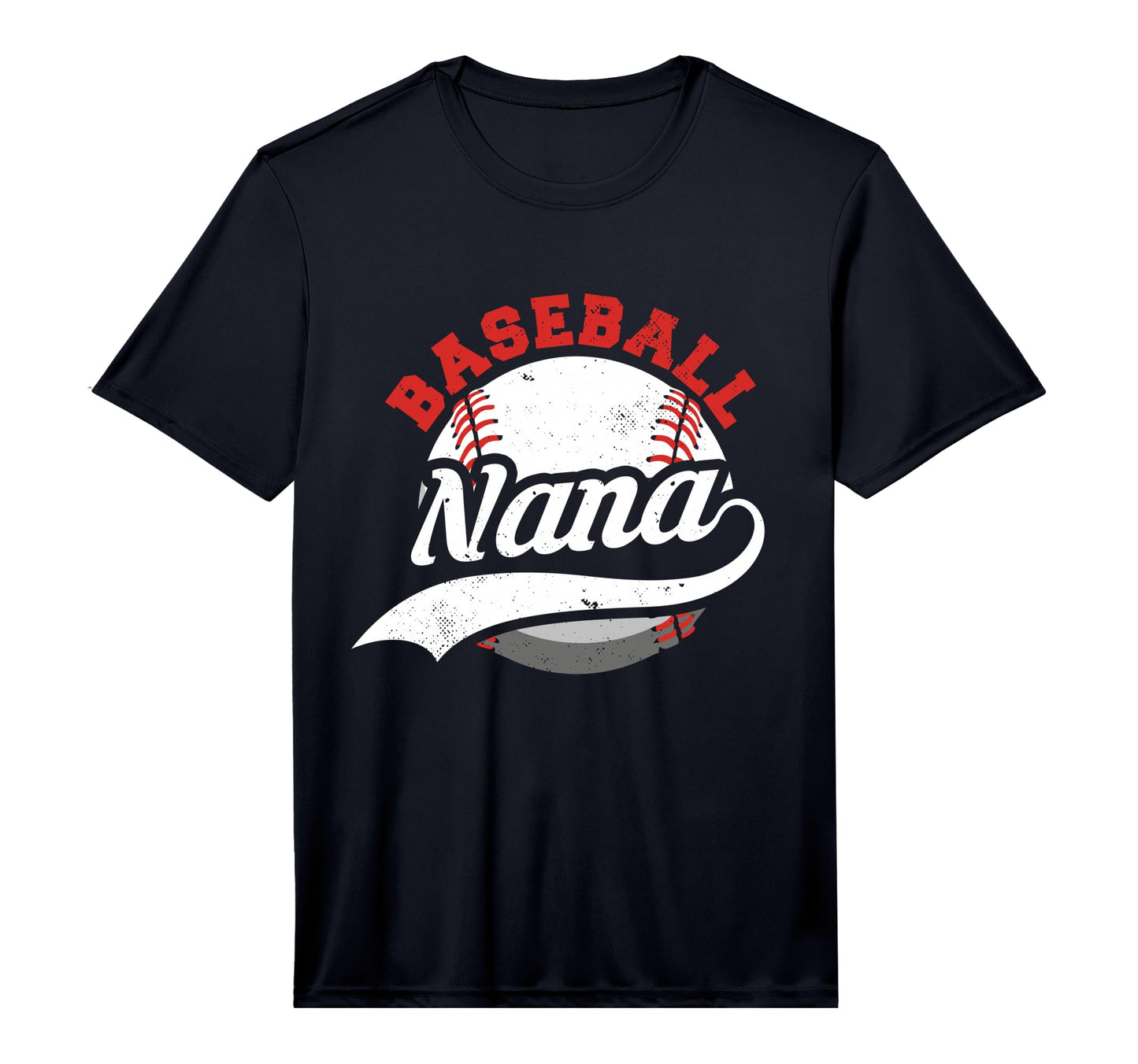 Baseball Nana Mother Baseball T-Shirt - Fun Novelty Design for Adults - T-Shirt, Sweatshirt, Hoodie