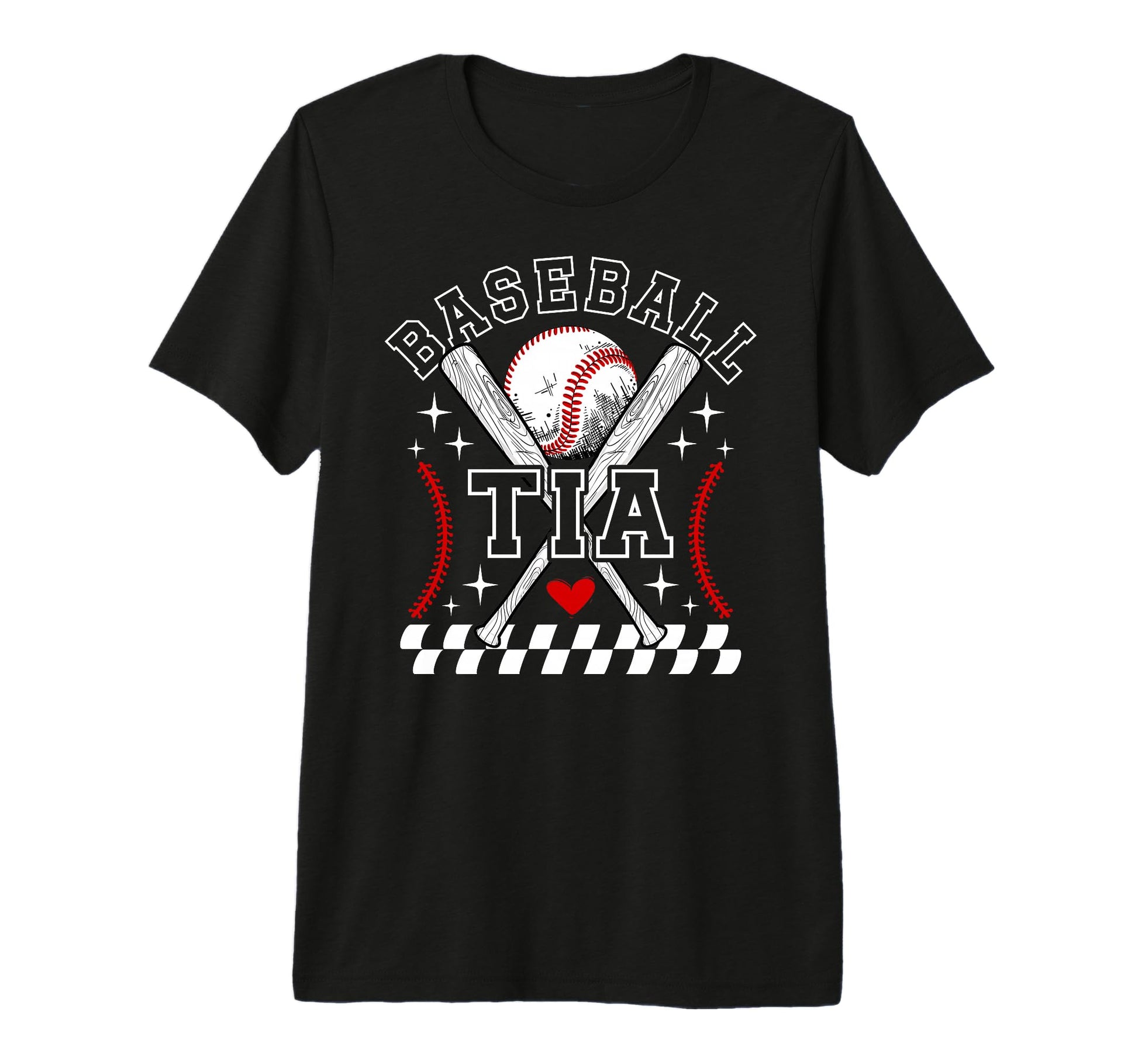 Baseball Tia Baseball Player Tia T-Shirt - Casual Everyday Wear for Adults - T-Shirt, Sweatshirt, Hoodie